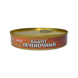 Паштет печеночный со сливочным маслом (крышка Easy Open)