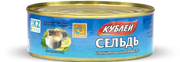 Сельдь бланшированная в масле
