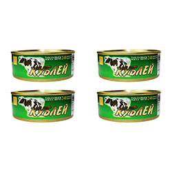 Кублей Говядина тушеная высший сорт, 240 гр (4 шт)