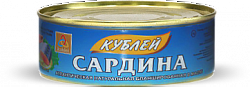 Сардина бланшированная в масле
